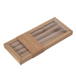 Mudo Home 4lü Şamdan Mum Bej 25cm