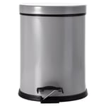 Mudo Home 5 Lt Pedalli Çöp Kovasi Gri̇