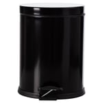 Mudo Home 5 Lt Pedalli Çöp Kovasi Si̇yah