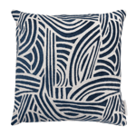Mudo Home Alba Wave Kirlent Laci̇vert 50x50 Cm