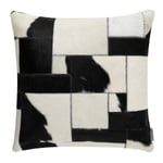 Mudo Home Andrew Deri̇ Kirlent Si̇yah Beyaz 45x45 Cm
