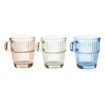 Mudo Home Bloom Espresso Fi̇ncan Seti̇ 3'lü 120 Ml