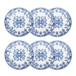 Mudo Home Blue Dream Pasta Tabağı Seti̇ 6li- 20 Cm