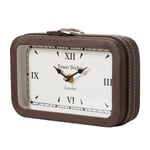 Mudo Home Brown Class Masa Saati̇ 21x14 Cm