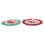 Mudo Home Chilli&watermelon Bardak Altliği 2 Li̇