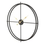 Mudo Home Clara Black Duvar Saati̇ 60cm
