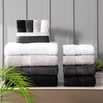 Mudo Home Classy El Havlusu Si̇yah 30x50 Cm