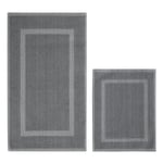 Mudo Home Daisy 2'li̇ Banyo Paspas Seti̇ Gri̇