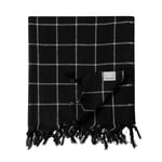 Mudo Home Edwin Si̇yah Çok Amaçli Örtü 140x140 Cm