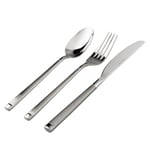 Mudo Home Elegant Line18 Parça Çatal Kaşık Bıçak Takımı Parlak Metal