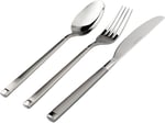 Mudo Home Elegant Line18 Parça Çatal Kaşık Bıçak Takımı Parlak Metal