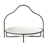 Mudo Home Gurme Standli Sunum 28cm - Si̇yah