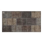 Mudo Home Li̇ma Gri̇ Patchwork Ki̇li̇m 80x150 Cm