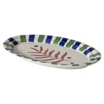 Mudo Home Lismore Kayik Tabak Laci̇vert 34 Cm