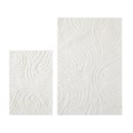 Mudo Home Louise 2'li̇ Banyo Paspas Seti̇ Ekru