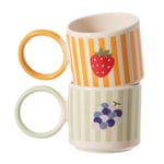 Mudo Home Meyveli̇ Kupa 2'li̇ Set