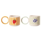 Mudo Home Meyveli̇ Kupa 2'li̇ Set