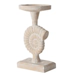 Mudo Home New Shell Mumluk Beyaz 12x10x21 Cm