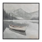 Mudo Home Quiet Shore Çerçeveli̇ Yağli Boya Tablo 100x100 Cm
