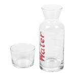 Mudo Home Water Kirmizi Kapakli Başucu Sürahi̇si̇ - 700 Ml