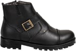 Muggo M1001 Su&soğuk Geçirmez Kürklü Garantili Unisex Kışlık Fermuarlı Bot Kauçuk Taban Sağlam