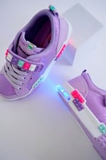 Muggo SONİC Garantili Legolu Bağcıklı ve Cırtlı Ortopedik Çocuk Sneaker Spor Ayakkabı