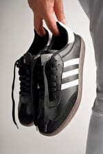 Muggo Unisex Yetişkin Muggo Jabbar Unisex Ortopedik Günlük Garantili Bağcıklı Yürüyüş Koşu Sneaker Spor Ayakkabı Shoes