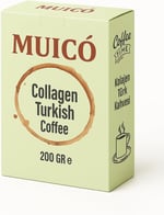 Muico Geleneksel Öğütülmüş Kolajen Türk Kahvesi– Kolajen Peptit & Hindiba Ekstraktlı 200 gr