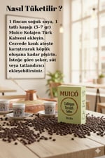 Muico Geleneksel Öğütülmüş Kolajen Türk Kahvesi– Kolajen Peptit & Hindiba Ekstraktlı 200 gr