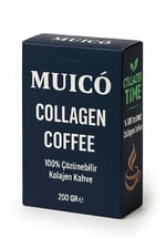 Muico Kolajen Kahve 200 gr – Hindiba Ekstraktlı –%100 Çözünebilir Granül Kahve