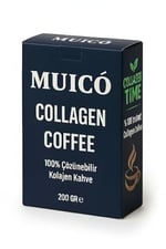 Muico Kolajen Kahve 200 gr – Hindiba Ekstraktlı –%100 Çözünebilir Granül Kahve