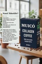 Muico Kolajen Kahve 200 gr – Hindiba Ekstraktlı –%100 Çözünebilir Granül Kahve