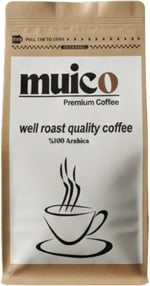 Muico Taze Öğütülmüş Filtre Kahve%100 Arabica 250 Gr