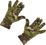 Multicam Kamuflaj Desenli Termal Kışlık Polar Eldiven