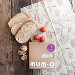 MUM.O Dev Boy (1 Adet) - Tekrar Kullanılabilen Balmumlu Yiyecek Saklama Kumaşı