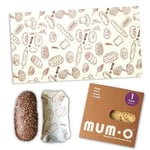 MUM.O Dev Boy (1 Adet) - Tekrar Kullanılabilen Balmumlu Yiyecek Saklama Kumaşı