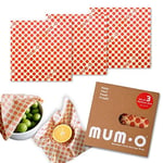 MUMO Balmumu Kaplı Yiyecek Saklama Kumaşı 3'lü Orta Set