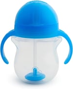 Munchkin Click Lock Trinkhalmbecher mit beschwertem Halm, blau, 207 ml - Seçenekler: 1 paket, 207 ml