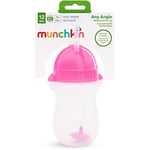 Munchkin Tıklama Kilitli Uçlu Alıştırma Bardağı, 12AY+, 296ML, 1 Adet (Pembe)