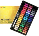 Mungyo MPS-12 Pastel Boya Yumuşak Köşeli 1/2 Toz Pastel, 12 Renk - Seçenekler: 12 Renk, 48 Renk, 64 Renk