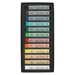 Mungyo MPV-12 Pastel Boya Yumuşak Toz Pastel, 12 Renk