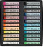 Mungyo MPV-12 Pastel Boya Yumuşak Toz Pastel, 12 Renk