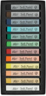 Mungyo MPV-12 Pastel Boya Yumuşak Toz Pastel, 12 Renk