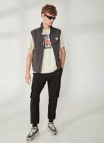 Murphy&Nye Düz Siyah Erkek Yelek LEECH GILET