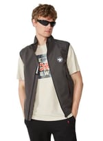 Murphy&Nye Düz Siyah Erkek Yelek LEECH GILET