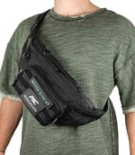 MuscleCloth Tactical Cross Bag Omuz Çantası Siyah