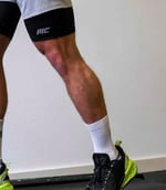MuscleCloth Training Erkek Şort Tayt Siyah