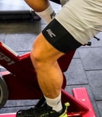 MuscleCloth Training Erkek Şort Tayt Siyah