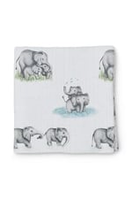 Müslin Bebek Örtüsü - Les Êlêphants 100x100 cm MUSLIN-LEL-100100