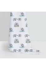 Müslin Bebek Örtüsü - Les Êlêphants 100x100 cm MUSLIN-LEL-100100